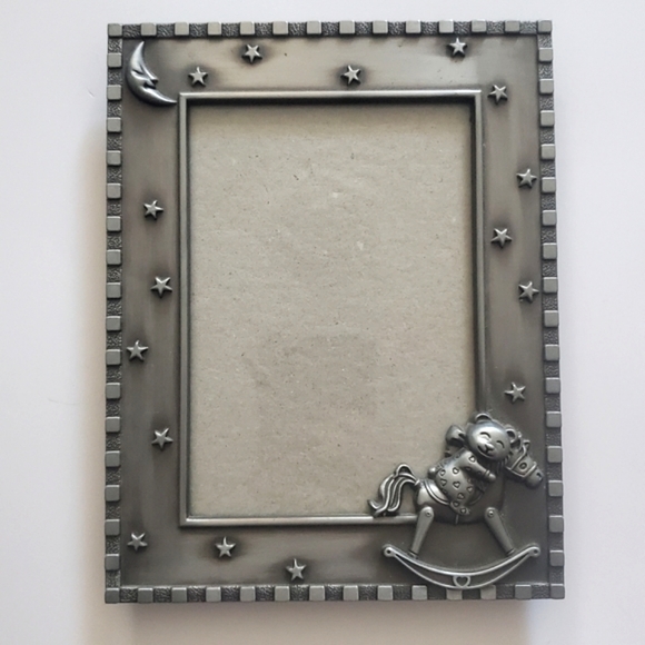 CONNOISSEUR Accents Connoisseur Pewter Baby Picture Frame 35 X 5 Pictures 5x7 Frame Poshmark